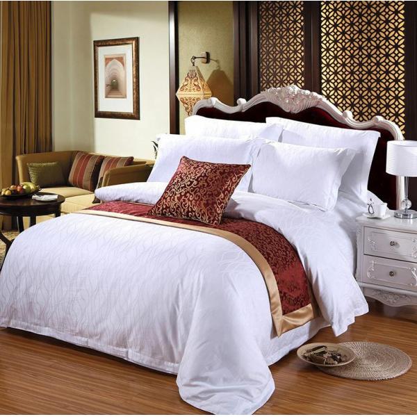 Buy Response within 24 Hours 4pcs Satin Stitch Duvet Bedding Set for King Size Double Bed at wholesale prices