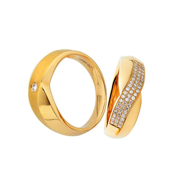 Buy Glaring Group Sets OEM ODM Engraved Wedding Bands For Couples at wholesale prices