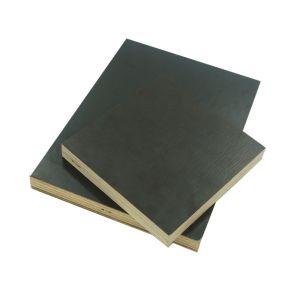 9mm 12mm Hot Pressed Phenolic Glue Black Film Faced Plywood
