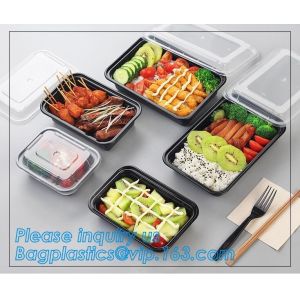 Reusable Freezer Food Storage Containers with Lids, Meal Prep Container Sets