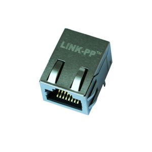 Quality RJTC-202TD1 10/100Base-T Shielded 1x1 Port 8P8C RJ45 Female Connector LPJ16013CNL for sale