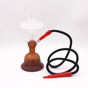 LFGB Inhale Straight Borosilicate Glass Water Pipe Pot