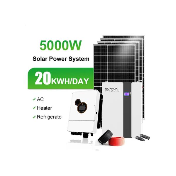 Buy 1000Ah Ground Mounted Solar Pv Systems Sunpok Ground Mounting System at wholesale prices