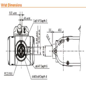 MZ01 4 Axis NACHI Robot Arm MZ02 Lightweight Compact CFD Controller