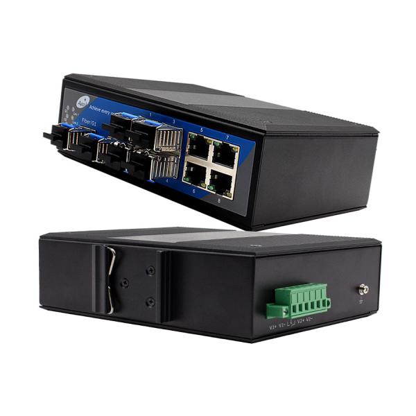 Buy 10 Port Ethernet Fiber Switch Overload Protection at wholesale prices