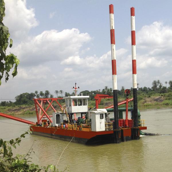 Sand Capacity 500m3 Diesel Power River Sand Dredger / Dredging Machinery