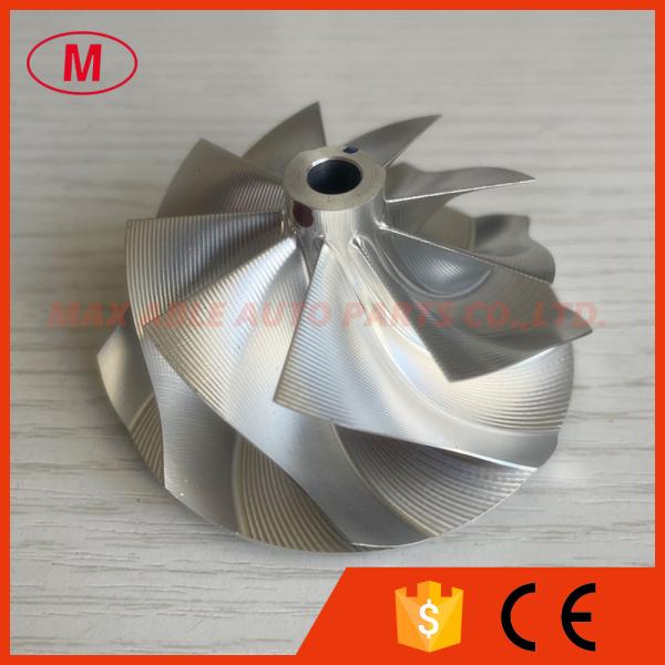 GT35 forward 54.28/67.40mm 9+0 Blades point milling turbo aluminum 2618/Milling/billet compressor wheel