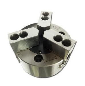 KM 3 Jaw wedge hook type Through hole power lathe chuck