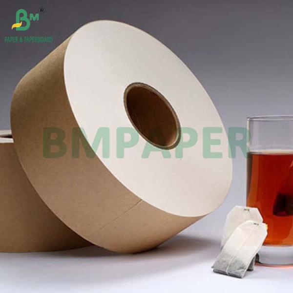 Food Grade Bleached Unbleached 40GSM 50GSM Coffee Filter Paper Roll 1200mm