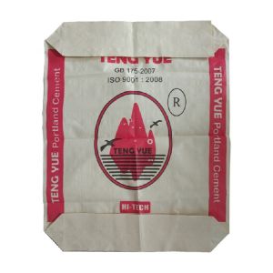 50kg PP Woven Cement Bag with Valve Moisture Proof ISO9001