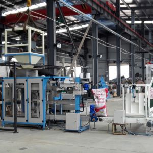 3000kg Animal Feed Bag Palletizing Machine 220V 380V