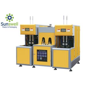 Manual Semi Automatic Blow Molding Machine , Plastic Blow Moulding Machine