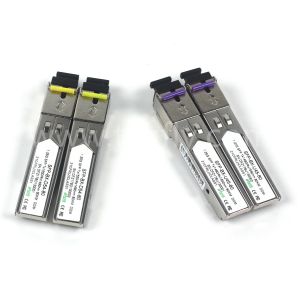 1.25G SFP BIDI OPTICAL TRANSCEIVER MODULE Tx1490/Rx1550nm 80KM SMF DDM LC CISCO