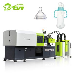 11KW Rubber Injection Moulding Machine / Fast Speed Silicone Baby Bottle Making