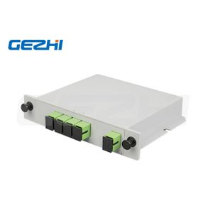 Passive Components 1x2 1x4 PLC Splitter Cassette Plug-in Module