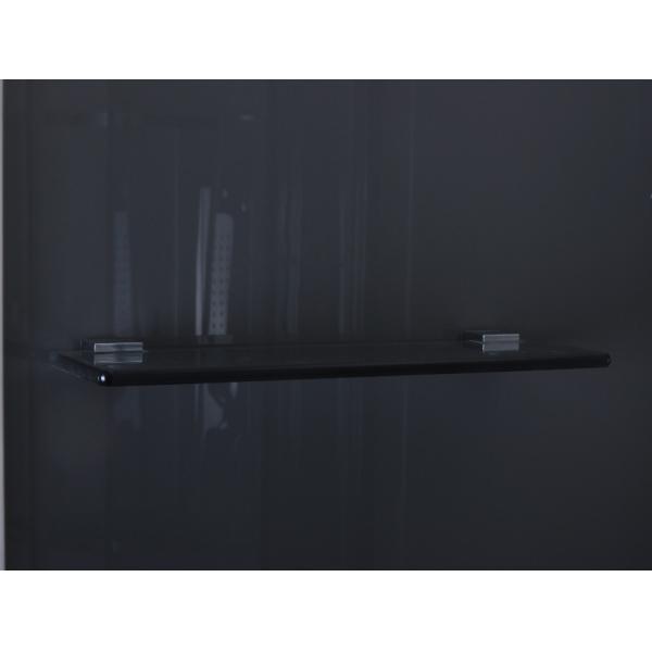 CE Approved Quadrant Shower Cubicles Normal Temperature With Grey Tempered Shelf