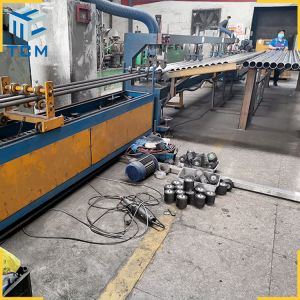 SS Pipe Inside Automatic Pipe Polishing Machine CE Mechanical Polishing Grinding