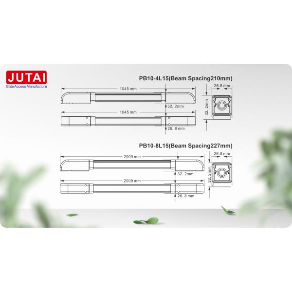 Customized Infrared Light Curtain For Industrial Safety IP65 Long Lifespan