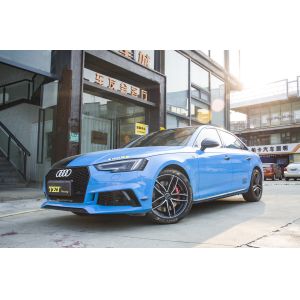 BBK For Audi A4L Installed Big Brake Kits 4 Piston Calipers P40NS