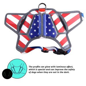 Padded L Mesh Nylon Reflective Pet Harness