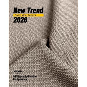 Eco Friendly Swimwear Fabric Sustainable 115cm Width