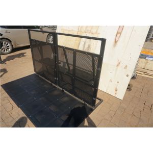Professional Custom Crowd Control Barriers , Crowd Safety Barriers 1.2m H X 1.0m