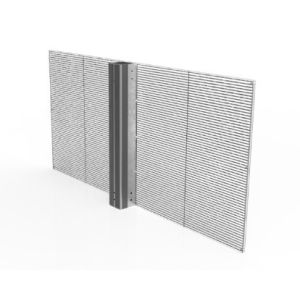 3840hz Transparent Glass Led Screen P3.9 P7.8