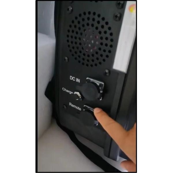 Full Band VHF UHF Remote Control Manpack Backpack Signal Jammer 2G 3G 4G 5G