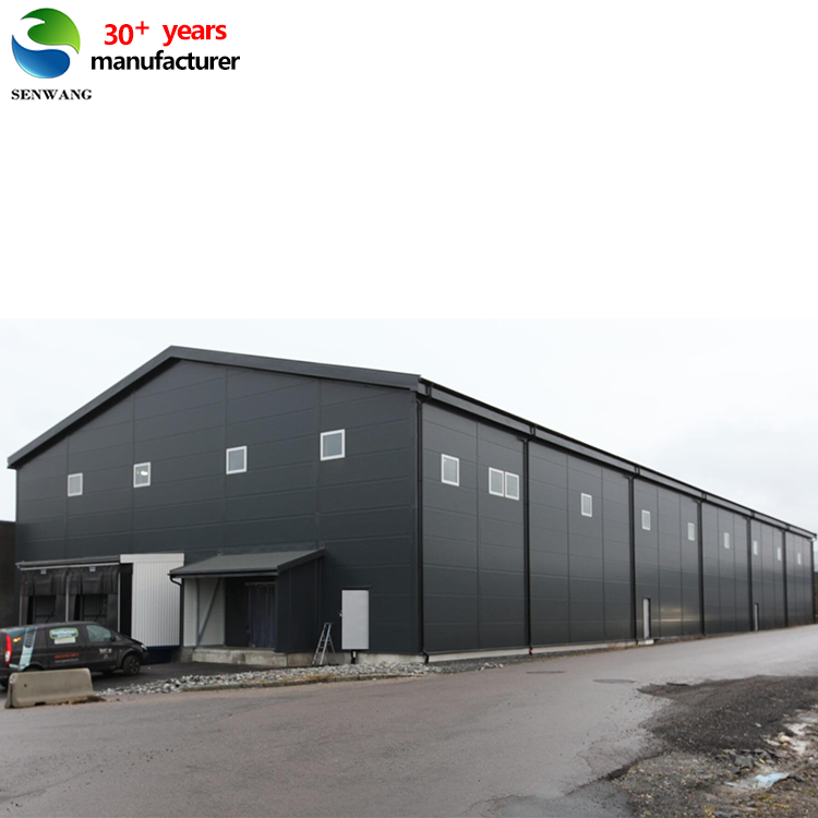Lightweight Steel Structure Warehouse with H-Section Beams