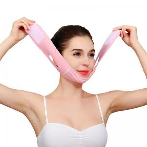 Quality Adjustable Facial Cheek V Shape Lifting Bandage  reusable  Beauty V Shape faciem belt facial straps chin strap  for young look for sale