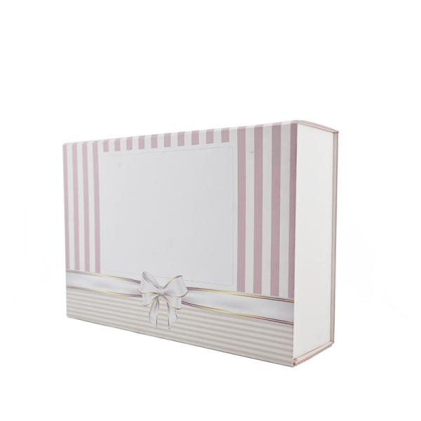 Buy Custom Printed White Cardboard Jewelry Boxes With Paper Insert at wholesale prices