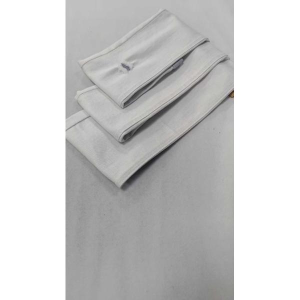 Medium Elastic Siro 375GSM White/Gray with full width 178-180cm construction 7+7×8/55/75TC Denim fabric JSD3413