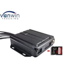 1080P HD 4ch SD Card mobile hd dvr with 4G GPS