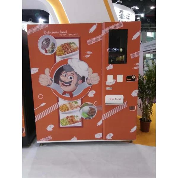 Buy Single Mircowave Hot Fast Food Vending Machine 3500W Power OEM at wholesale prices