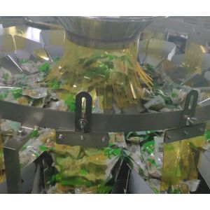 120 P/M SUS 304 Multihead Weigher Packing Machine For Nuts Seeds