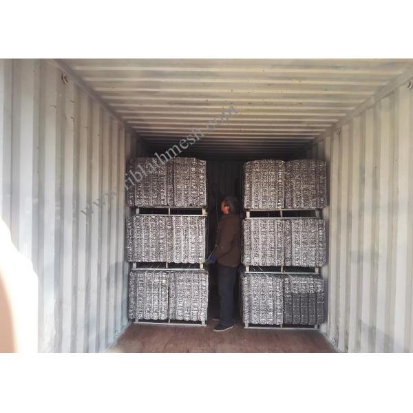 21mm Height Galvanized High Ribbed Formwork 0.45mm Width For Engineering