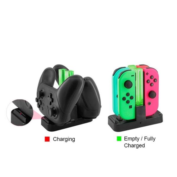 Buy OEM  Joy Con Pro Controller Charger Station 500 MAh * 4 at wholesale prices