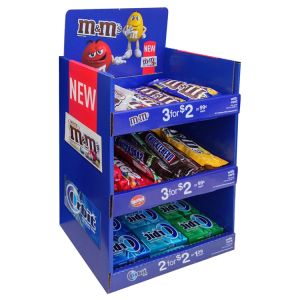 Recyclable 150g Cardboard Pop Display For Advertising