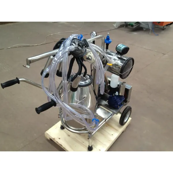 Hl-Jn01 Single Cow Bucket Vacuum Pump Milking Machine