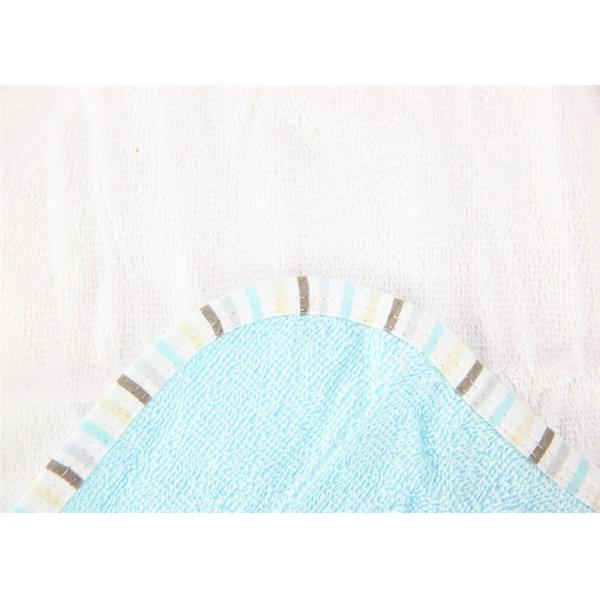 Pure cotton Fabric Baby Bath Washcloths Breathable Suitable Dry 9x9"