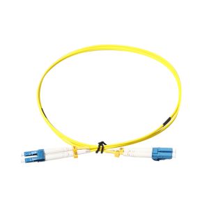 LC UPC to LC UPC Single Mode Duplex Fiber Optic Patch Cord