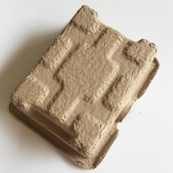 Biodegradable Cosmetic Bottle Packaging Pulp Container Molded Pulp Packaging Supplies