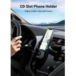 Auto Lock Car Cd Slot Cell Phone Holder Universal For 4.7inch Samsung Galaxy