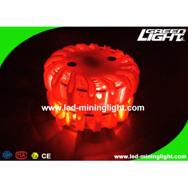 Buy Magnetic LED Beacon Warning Light Safety Amber Flashing Roadside Flares for Traffic Guardian at wholesale prices