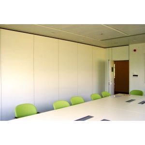 Movable Sliding Partition Walls High Aluminum Frame Interior Position