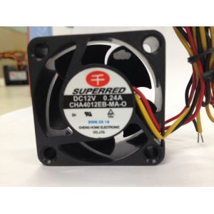 China DC 12V 5V Cooling Fan Ball Bearing / Sleeve Bearing Black Color on sale