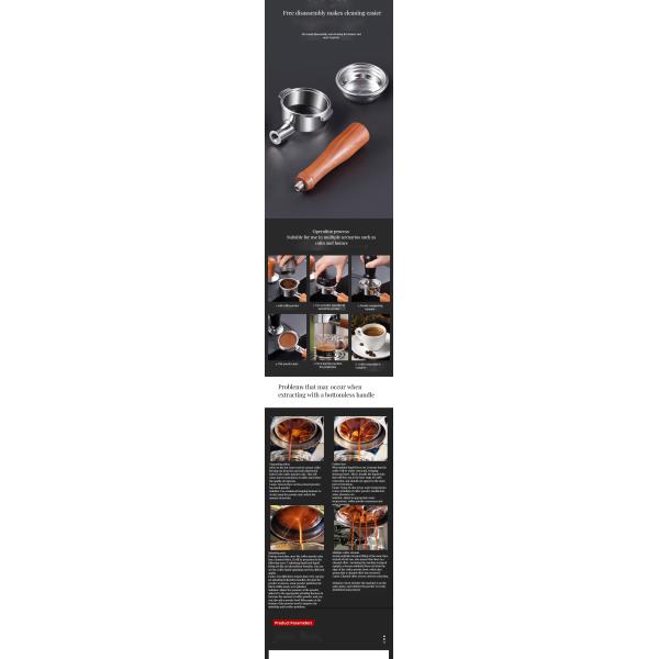 Upgrade Your Coffee Game with the Versatile 51MM and 58MM Magnetic Coffee Dosing Ring