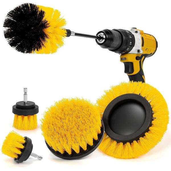 Buy Drill Brush Attachment Set 6 Pack-Power Scrubber Cleaning Kit with Extend at wholesale prices