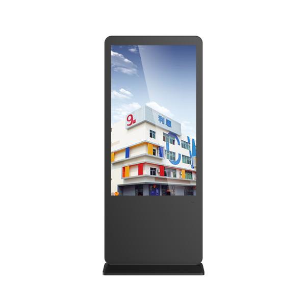 Multimedia Network Free Standing Kiosk With High Bright Monitor For Advertising