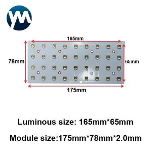 UV Light Module 360W 3D printing curing module 395nm uv led quartz lens